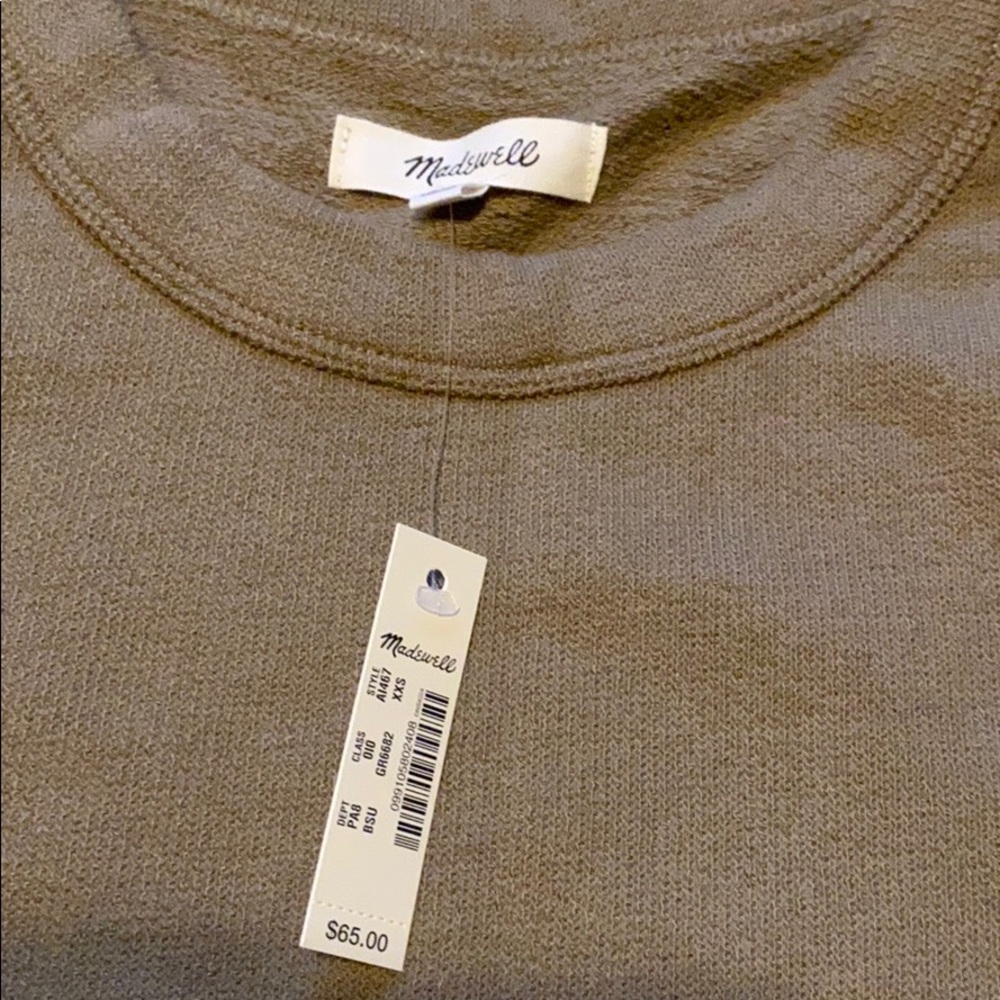 Madewell Shoulder Button Elbow-Patch -Army Green - image 4